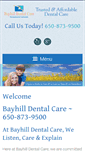 Mobile Screenshot of bayhilldentalcare.com